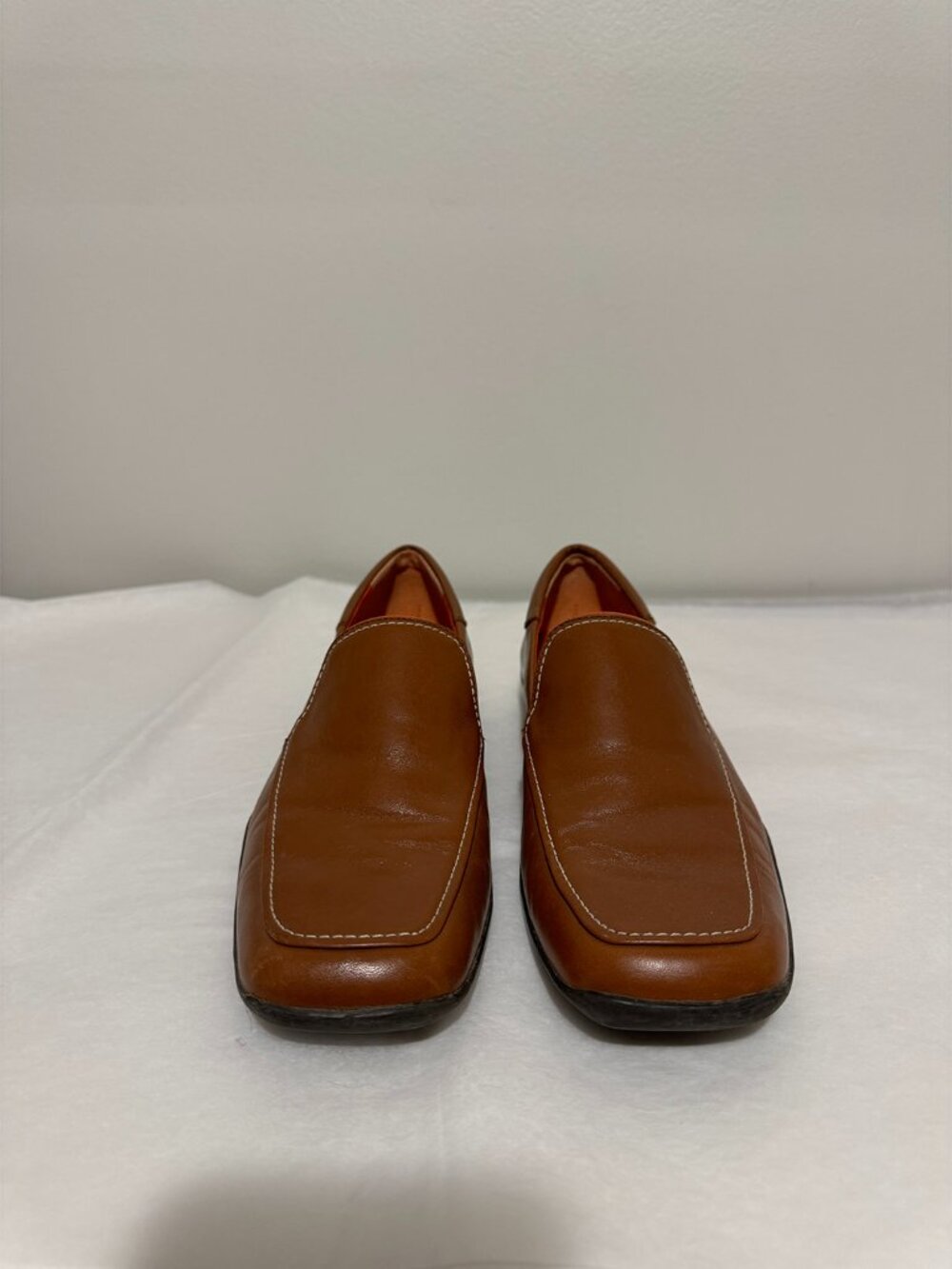 Rockport Hali English Tan Slip-On Loafers - Size 9